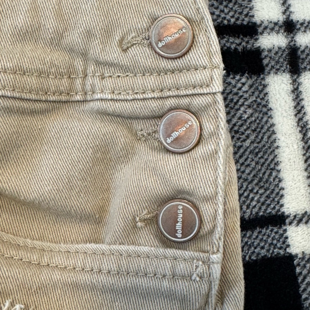 Women’s Tan Overalls - Picture 5 of 8